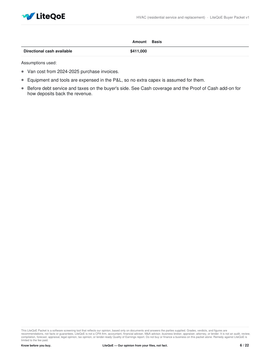Sample report page 6